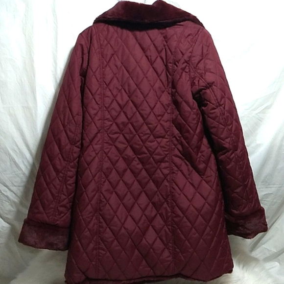 FLASH SALE! Stunning Dennis By Dennis Basso Reversible Coat Can Fit Up To Large - Picture 11 of 14